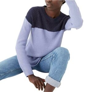 FatFace pointelle trim sweater 10